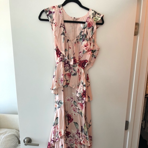 Leith Ruffle High/Low Maxi Dress - Picture 3 of 4